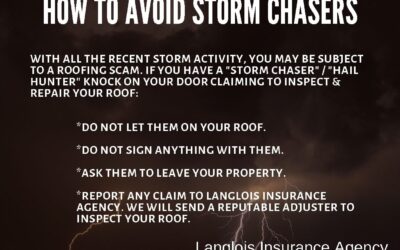 Beware of Hail Hunters & Storm Chasers